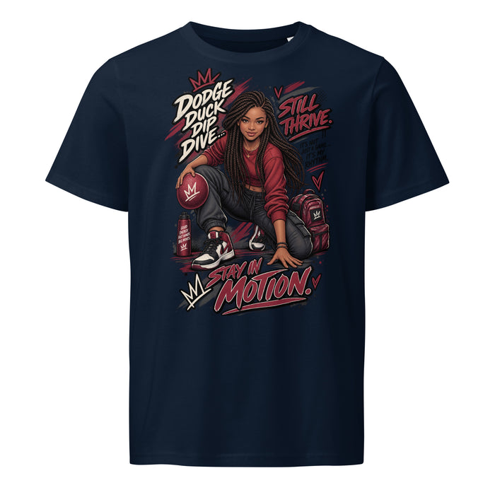 "Stay In Motion" T-shirt by Doll Faced Rebellion