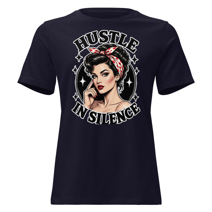 "Hustle in Silence" T-Shirt by Doll Faced Rebellion